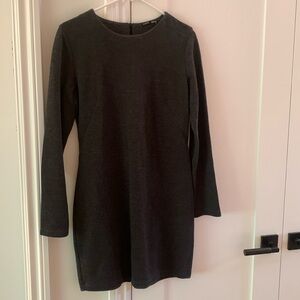 Zara structured sweater dress, large